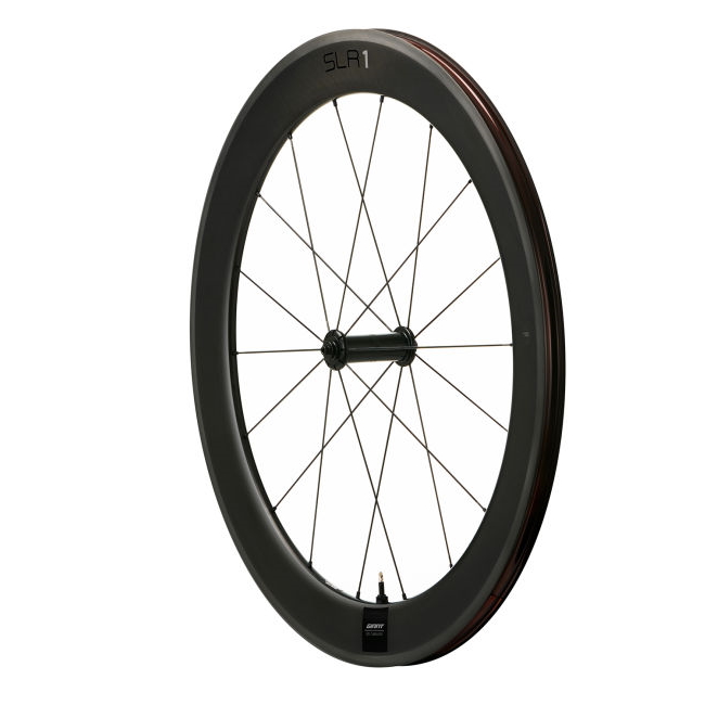 Giant SLR 1 Tubeless Carbon Disc 65 Front Wheel | Clincher | Centerlock - 12x100 mm - black