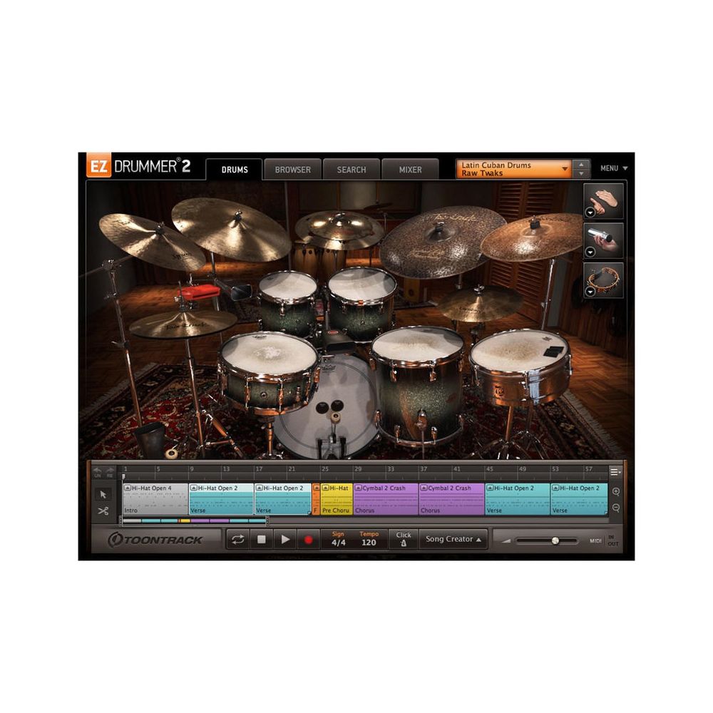 Toontrack EZX Latin Cuban Drums – Thomann Ireland