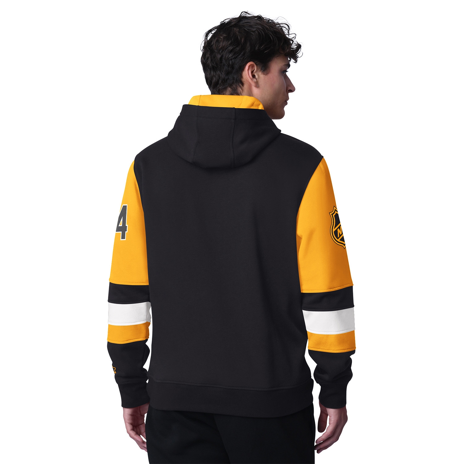 Boston Bruins Starter End Zone NHL Hoodie
