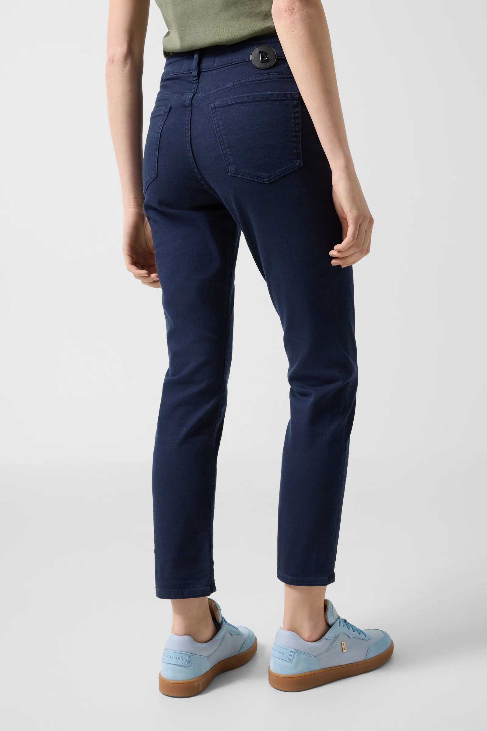 7/8 slim fit jeans Julie in Navy blue