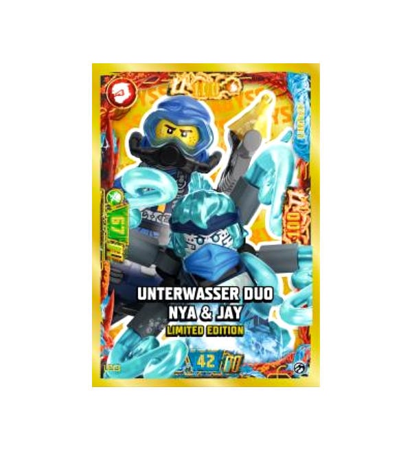 Lego Ninjago Serie 7 Trading Cards - All 4 Multi-Packs