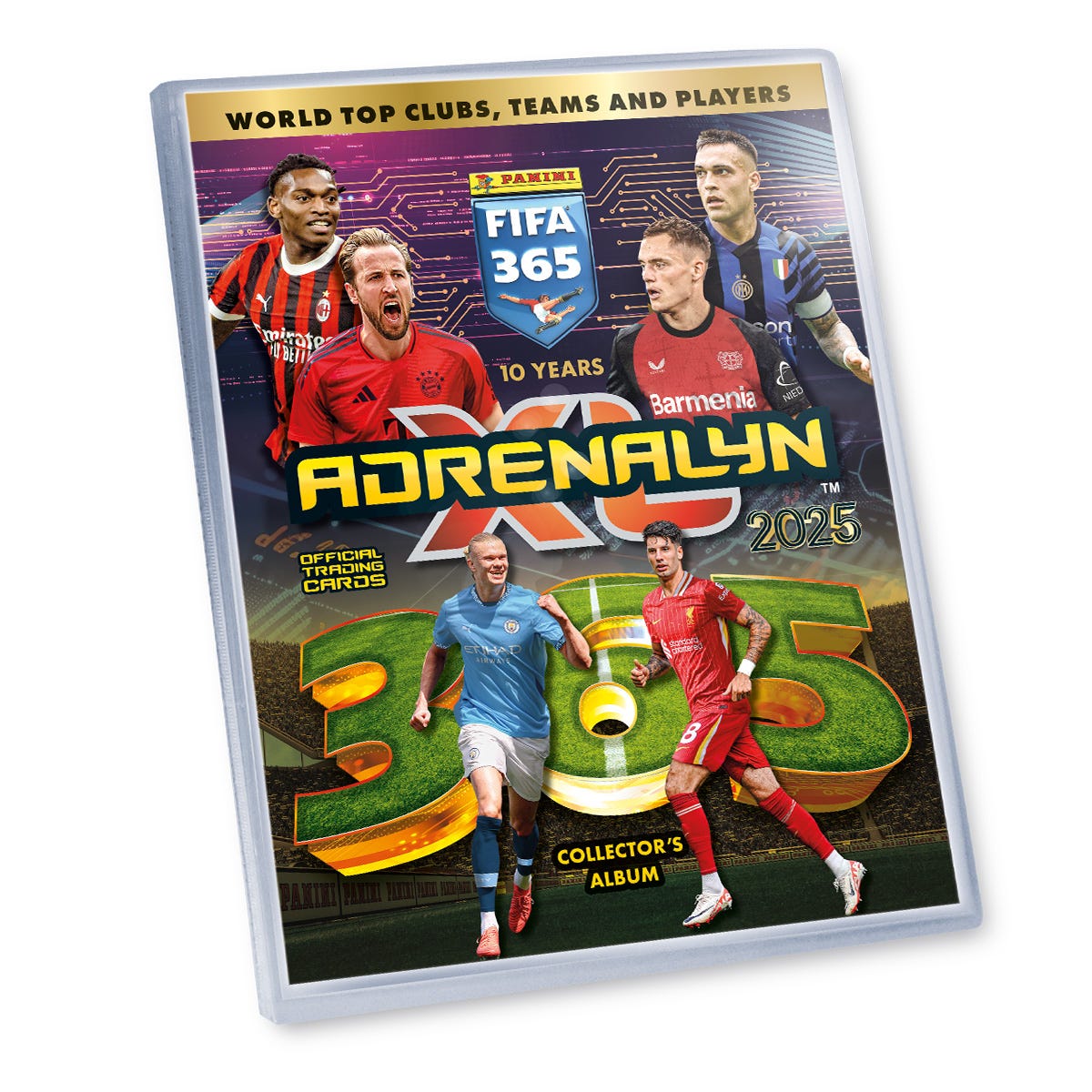 Panini FIFA 365 Adrenalyn XL 2025 - Collector's Binder + Box of 24 card packets
