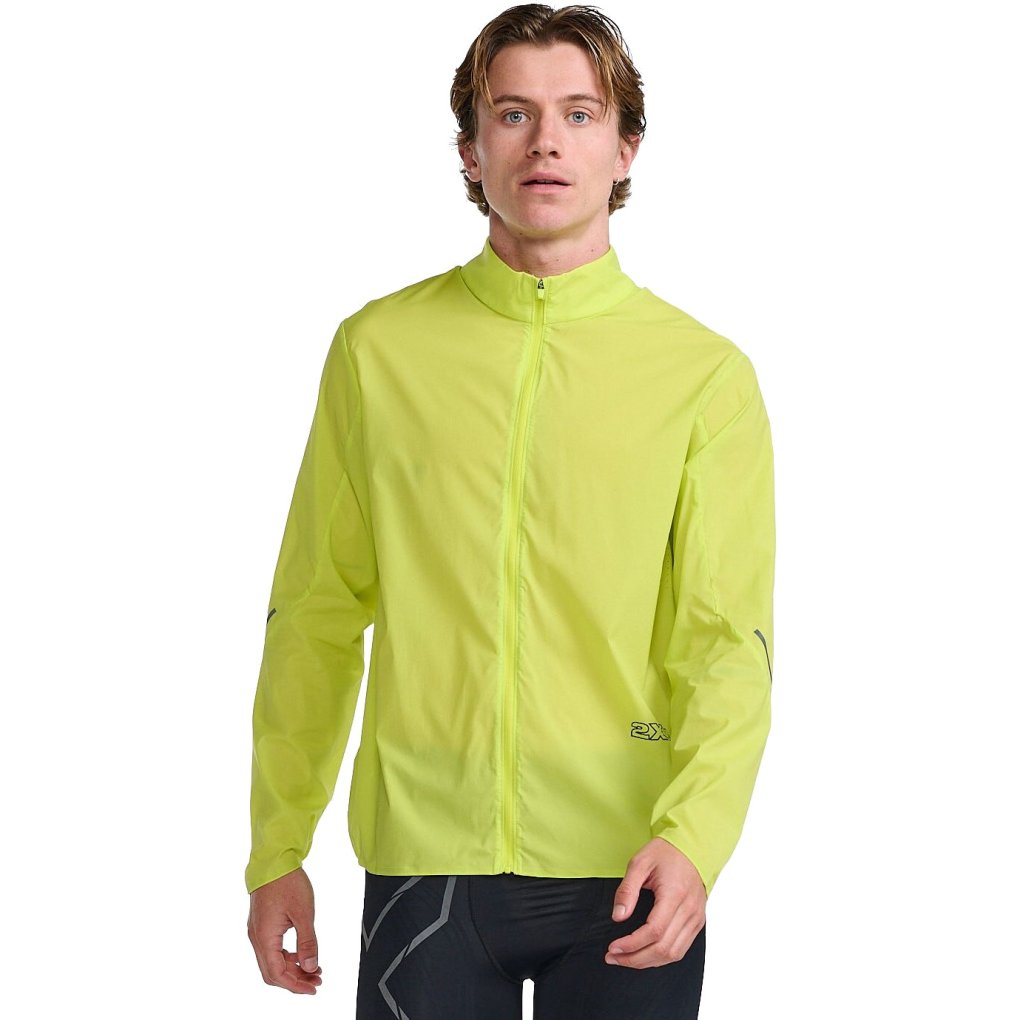 2XU Light Speed Ultralight Running Jacket Men - volt/black reflective