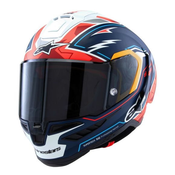 Alpinestars Supertech R10 PEDRO ACOSTA Full-Face Helmet - Blue / RedRef: AP3831