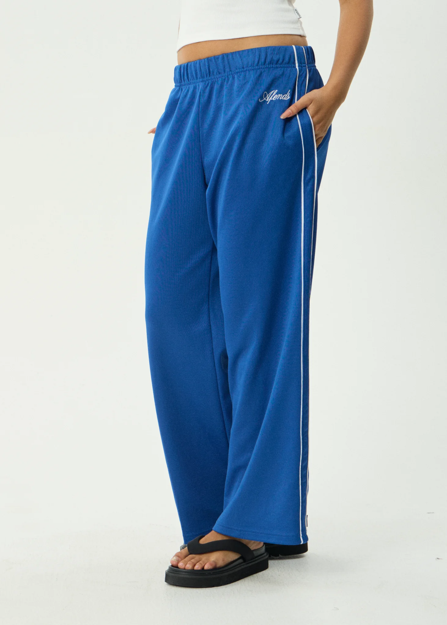 AFENDS Womens Avenue - Track Pant - Marina