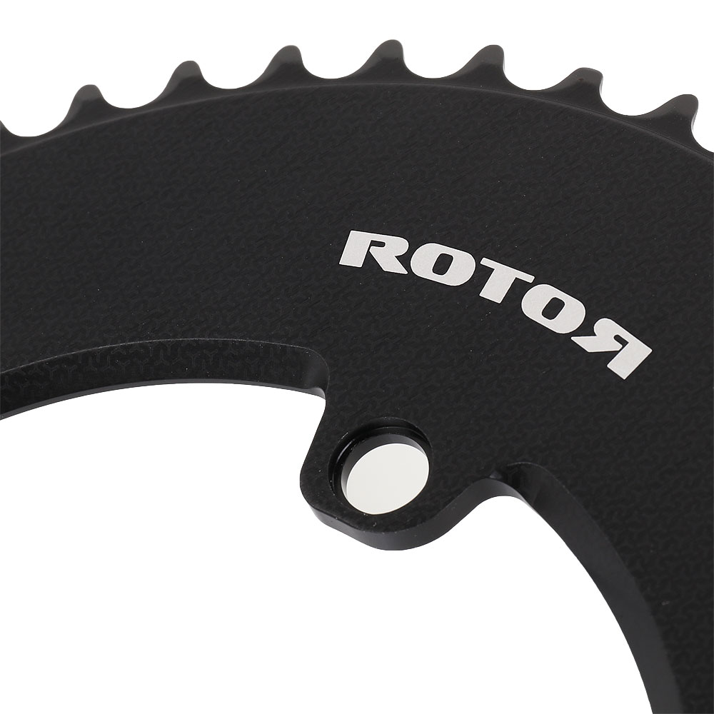 Rotor Q-Ring Outer Road Aero Chainring oval - BCD 110x4 - large