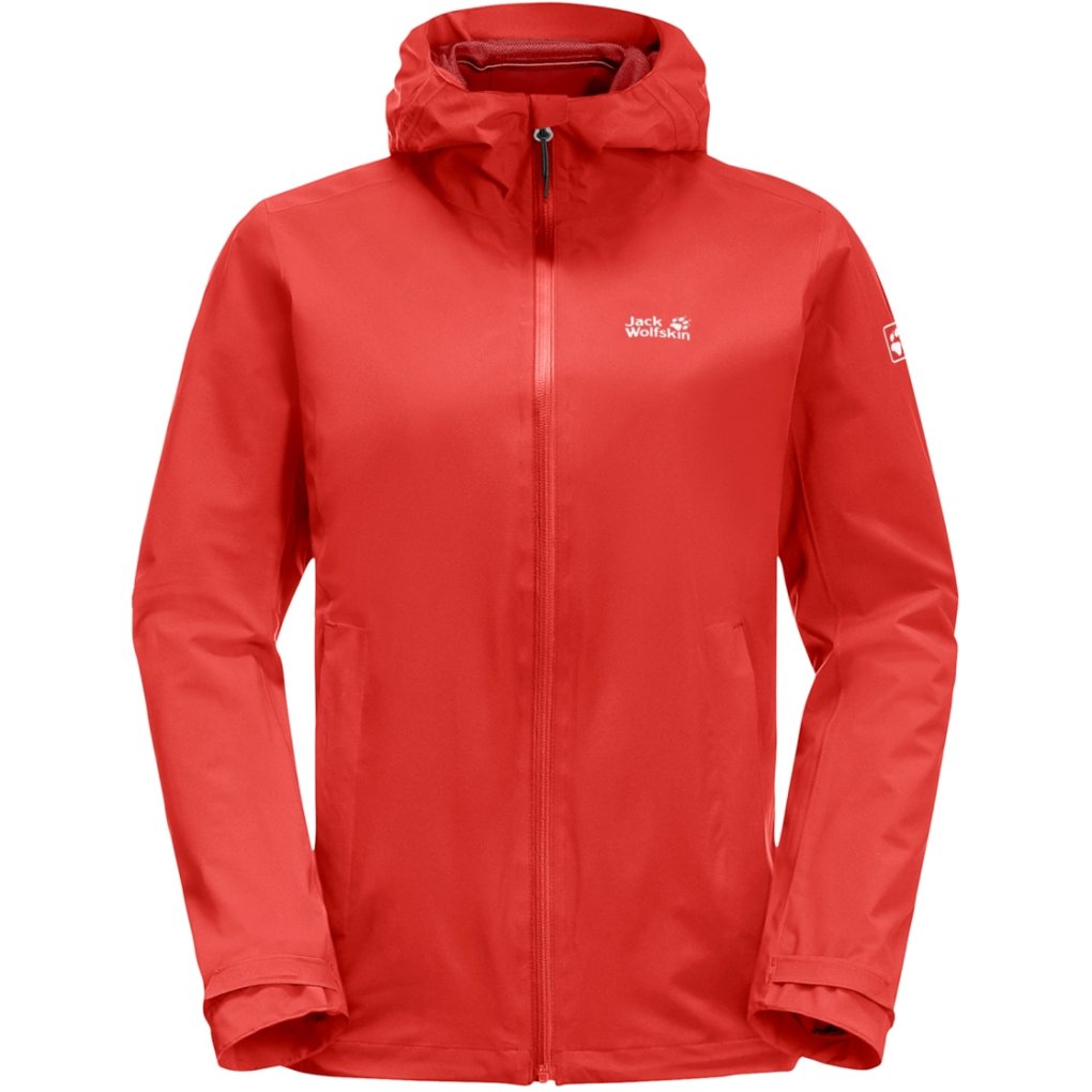 Jack Wolfskin Pack & Go Shell Women - tango orange