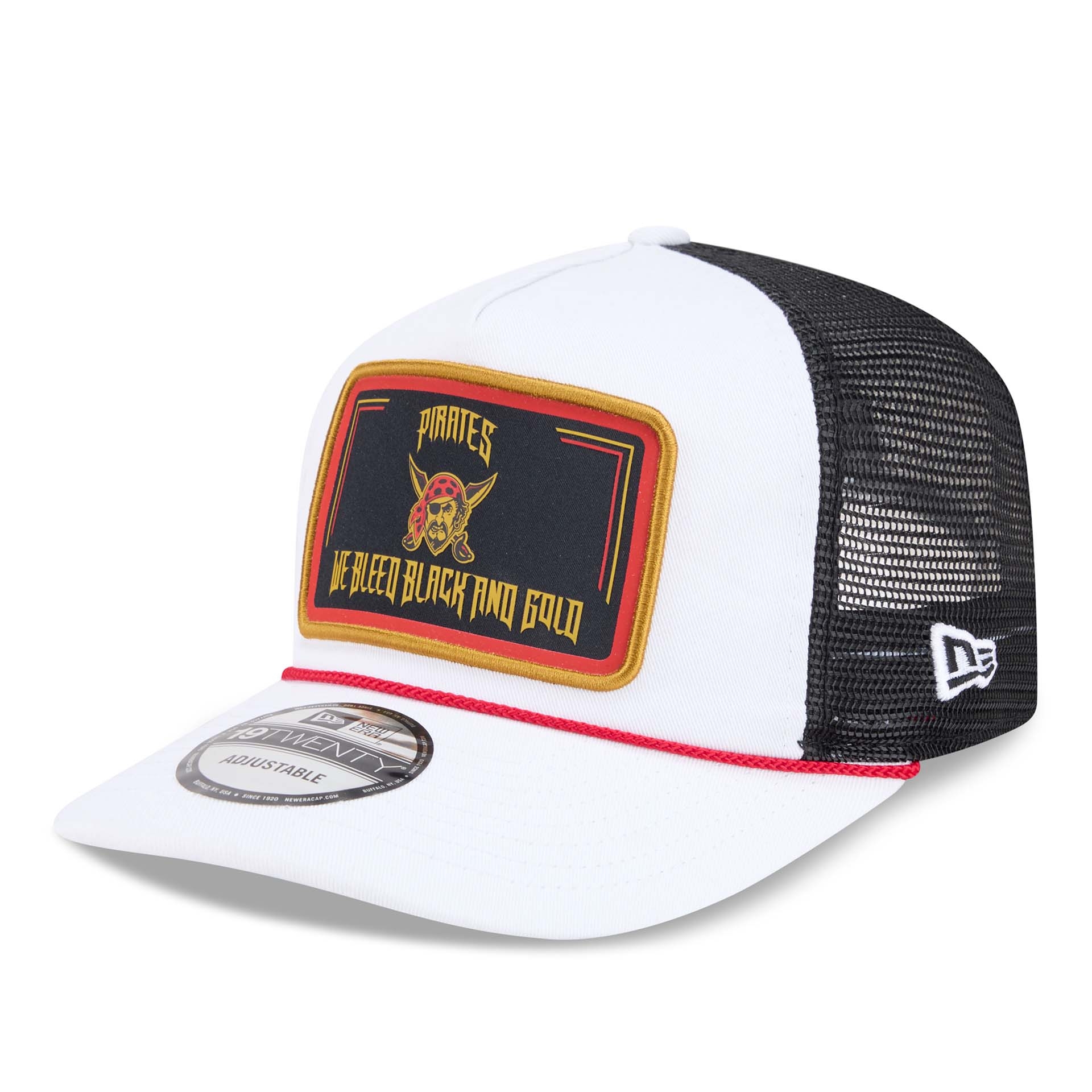 Pittsburgh Pirates 2026 MLB City Connect 19TWENTY Fan Pack Adjustable Trucker Cap White