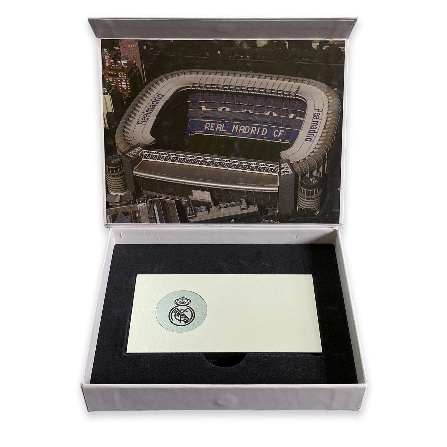 Santiago Bernabéu Locker Room Piece – White Wood