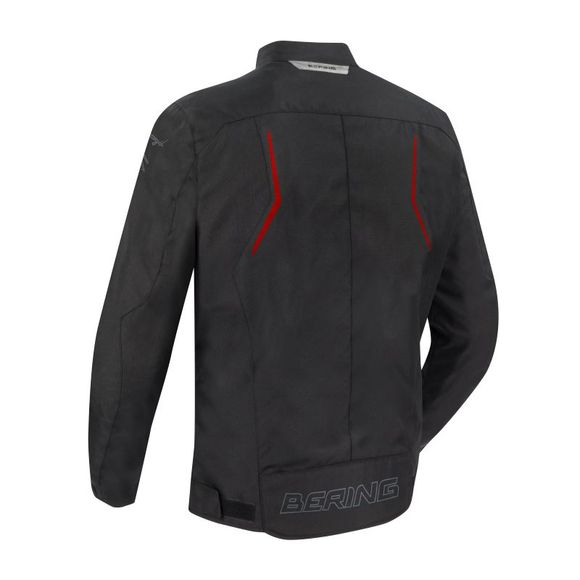 Bering Dundy - Black / Red Motorcycle JacketRef: Br1532-C145