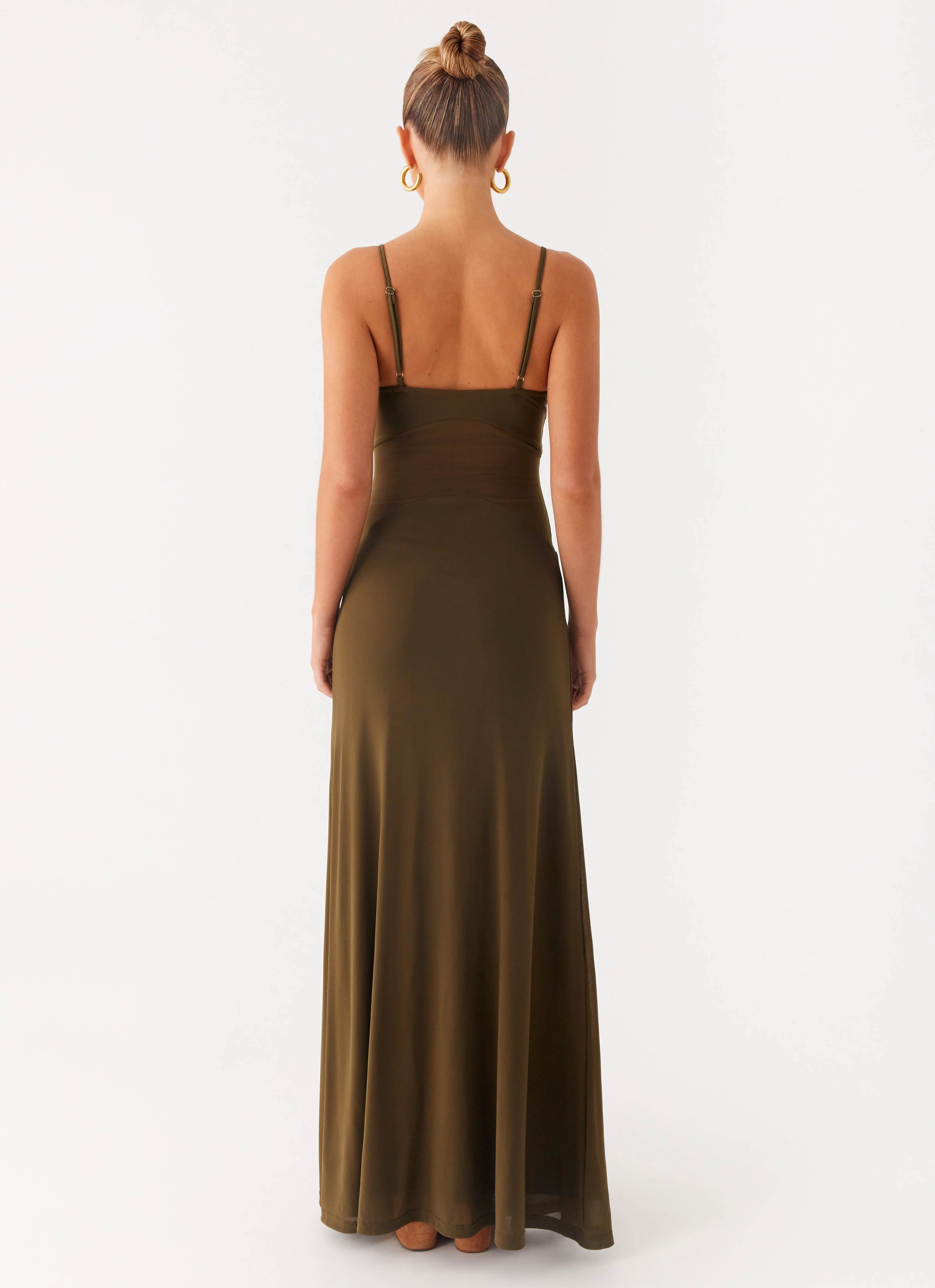 Starfall Maxi Dress - Khaki