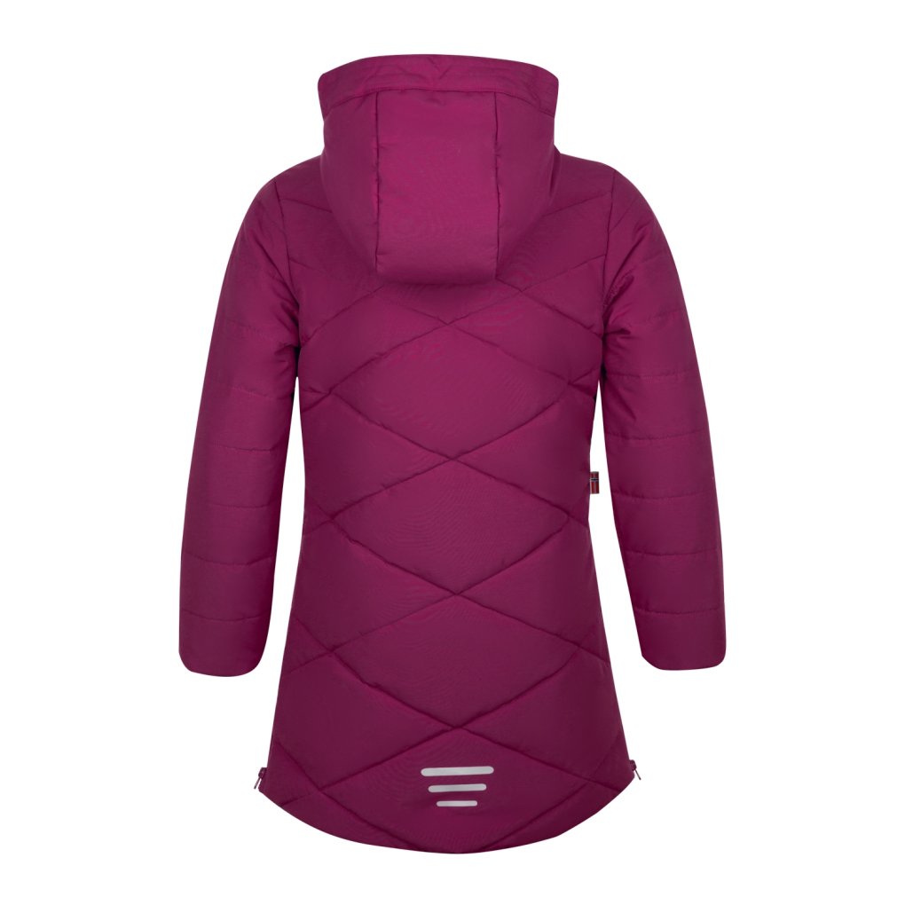 Trollkids Bergen Insulated Coat Girls - Plum/Mauve