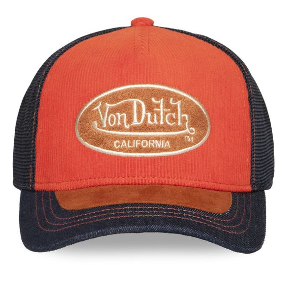 Casquette Von Dutch SHIELD - RougeRef : VDH0327 / VD/1/CT/SHIELD/04-TU