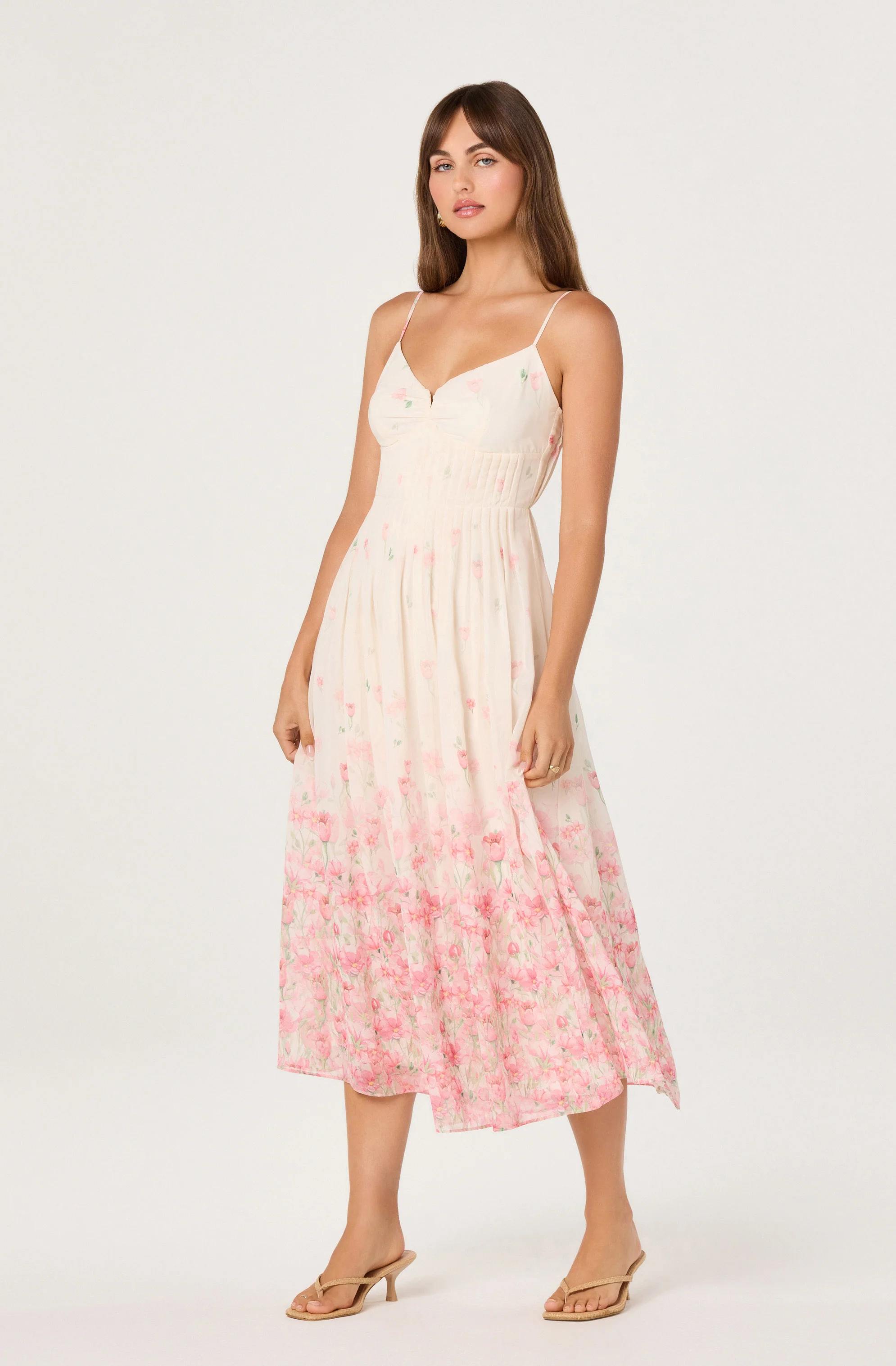 Bellora Pintuck A-Line Midi Dress