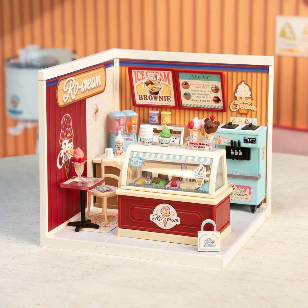 Robotime Flavorful Ice Cream DIY Miniature House DW018B