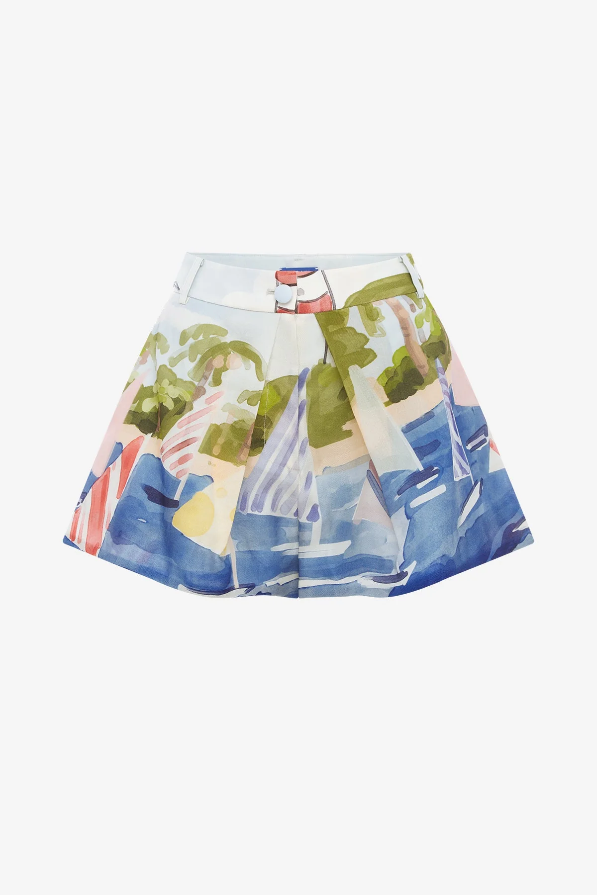 Josie Shorts - Nautical Print