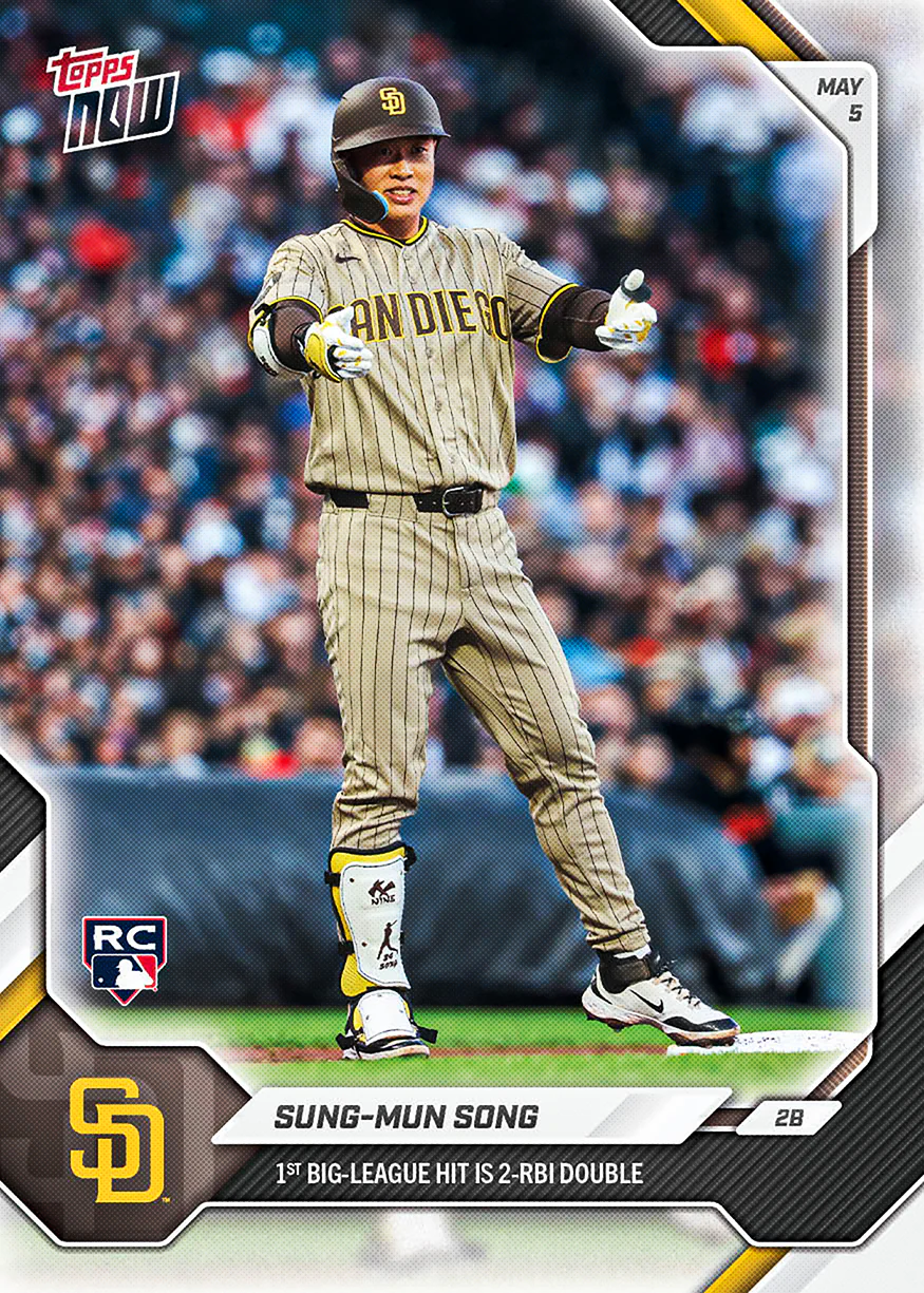 Sung-Mun Song - 2026 MLB Topps NOW® - Card 166