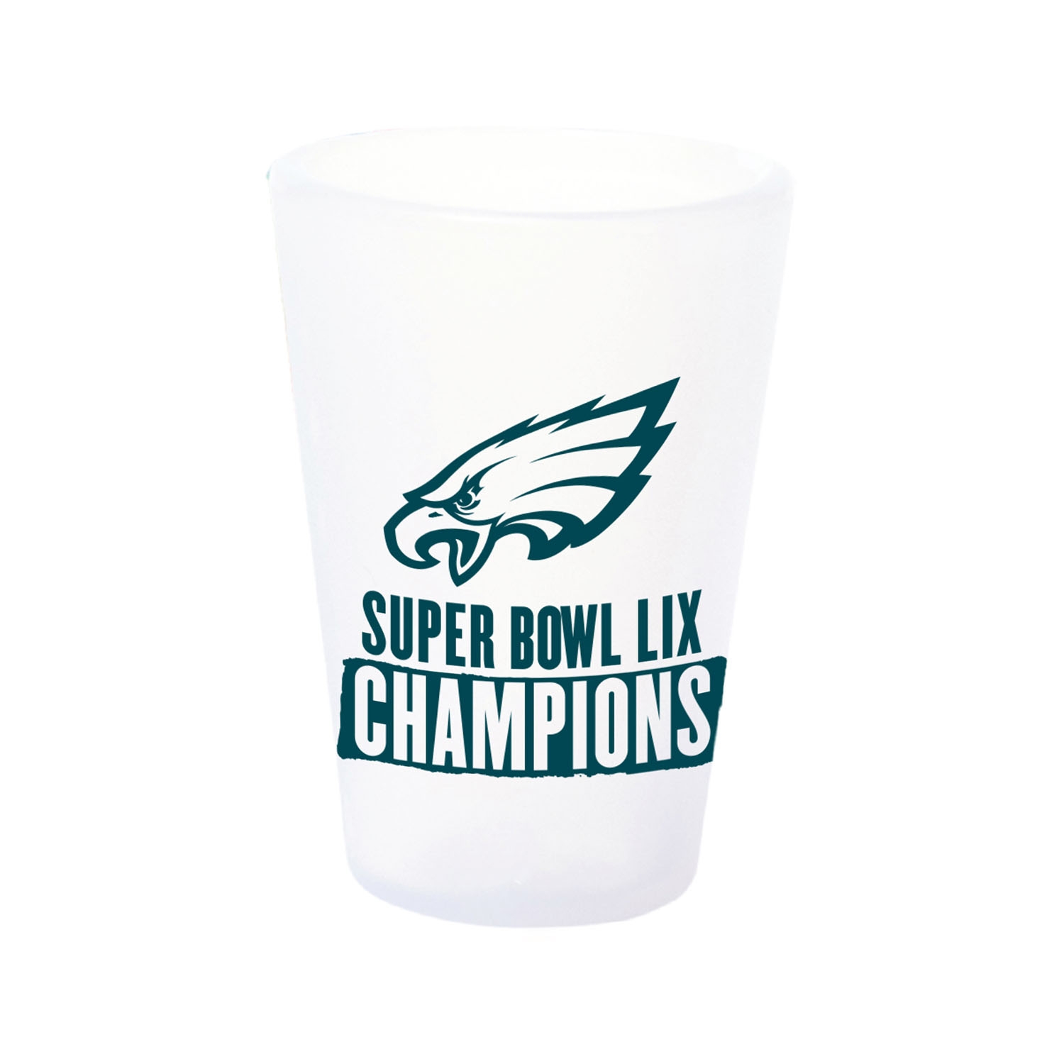 Philadelphia Eagles Super Bowl LIX Champions SiliShot Shot Glass
