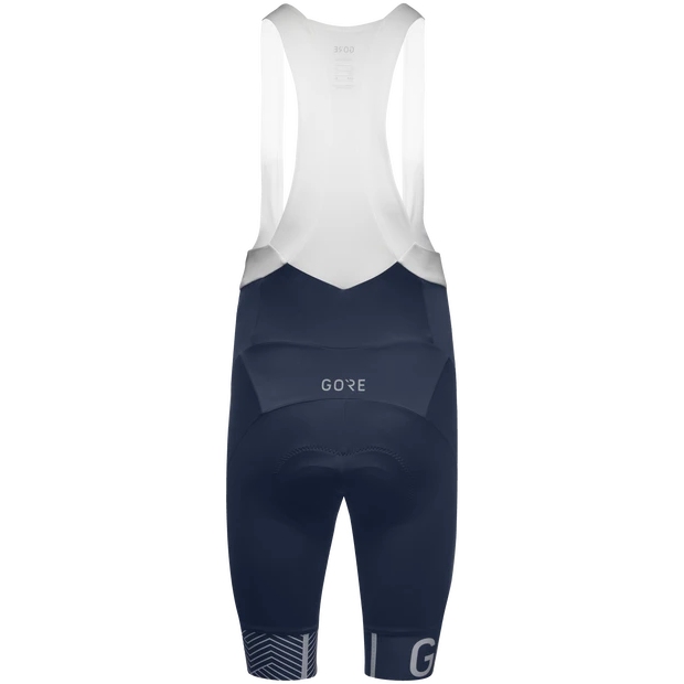 GOREWEAR C5 Opti Bib Shorts+ Men - orbit blue/white AU01