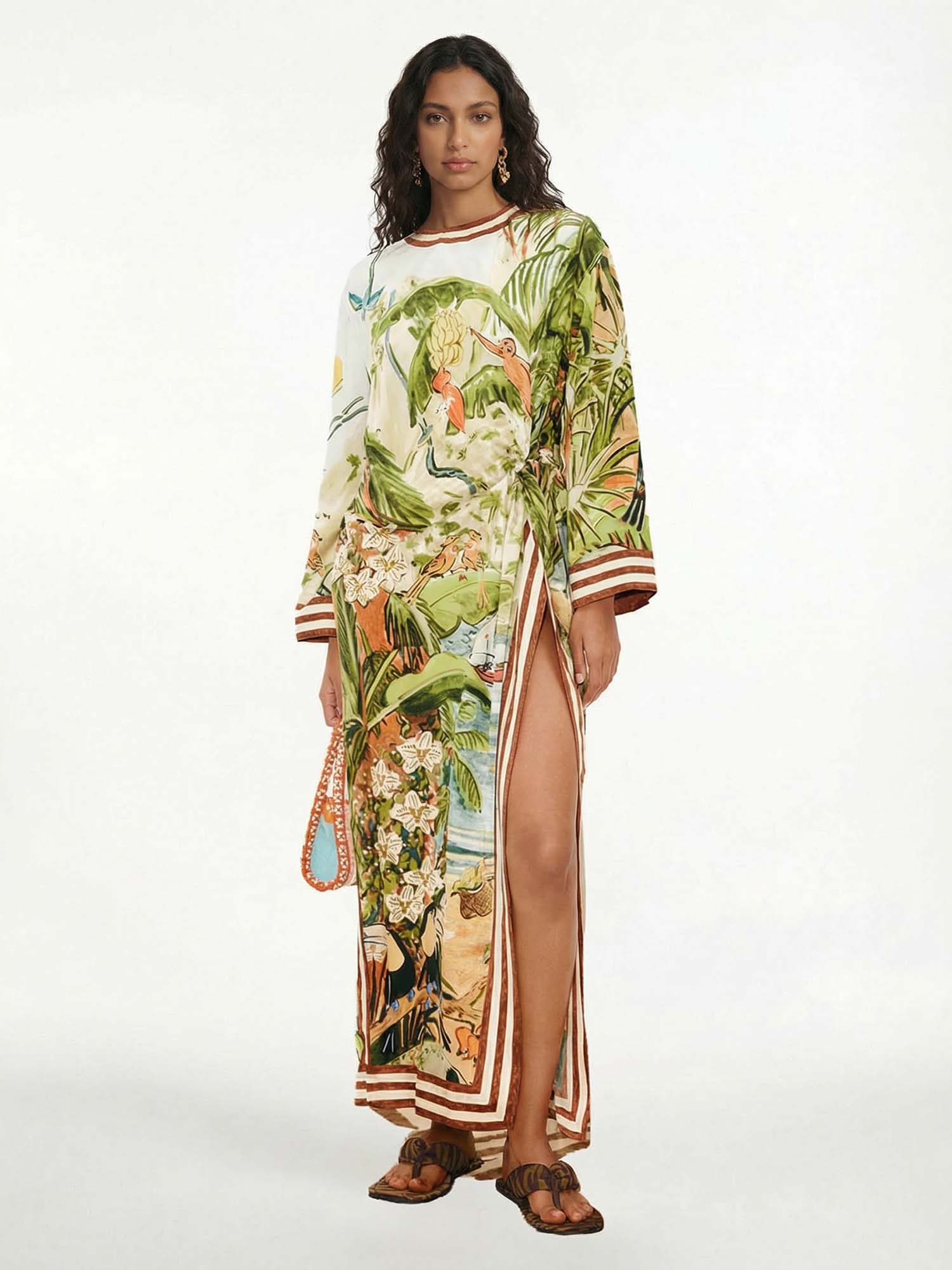 Tropic Mirage Maxi Dress