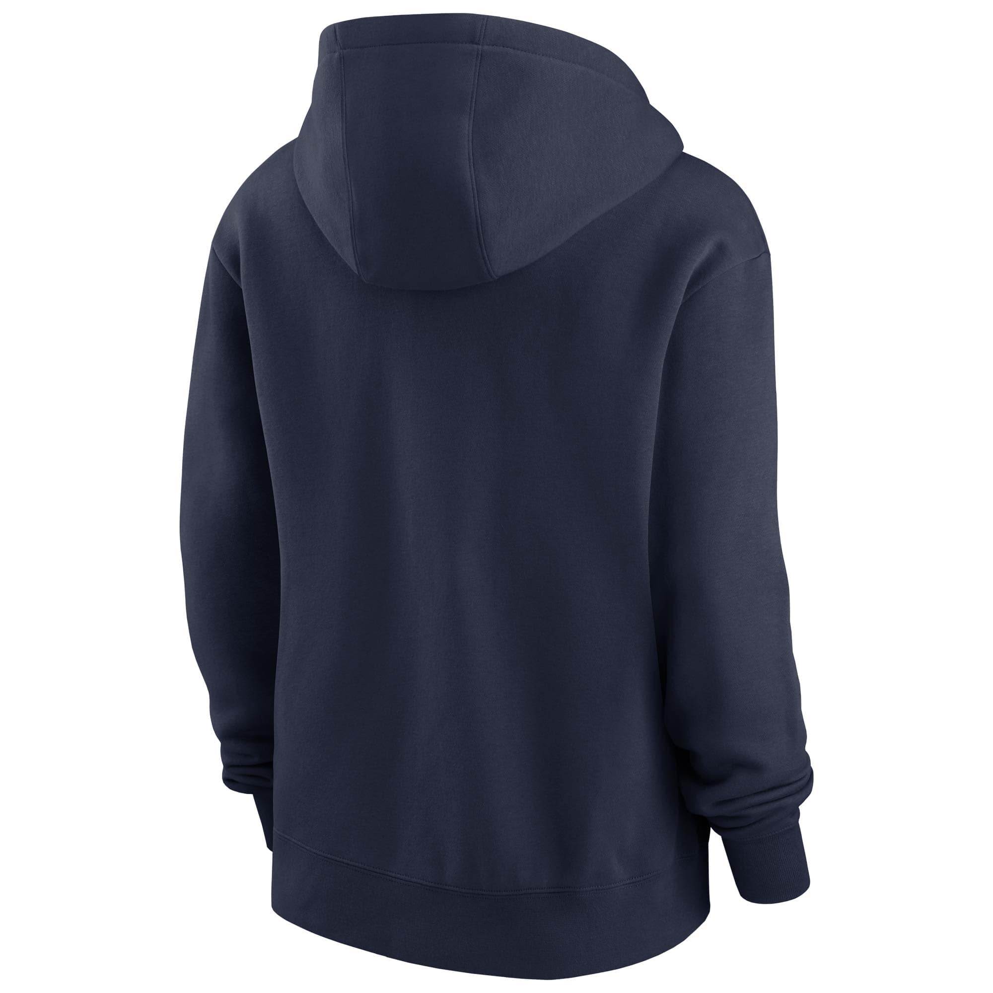 Seattle Seahawks Wordmark Nike Club NFL Hoodie Navy (WOMEN'S)