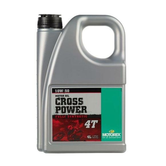 Motorex CROSS POWER 10W50 4L Universal engine oilRef: MX0026 / 1099318