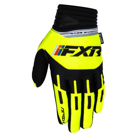 FXR APEX 2026 cross gloves - Yellow / BlackRef: FXR1601