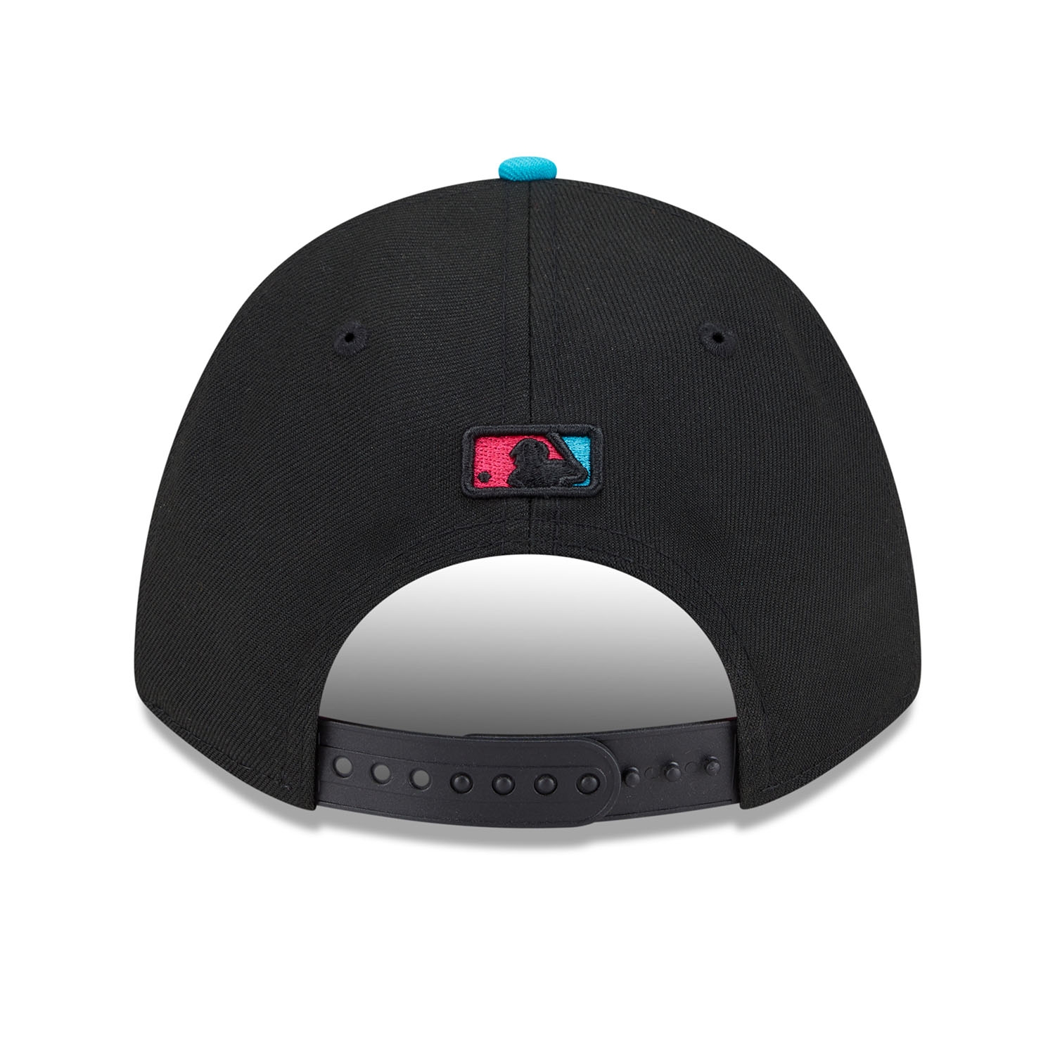 Miami Marlins MLB City Connect 9FORTY M-Crown Snapback Cap Black