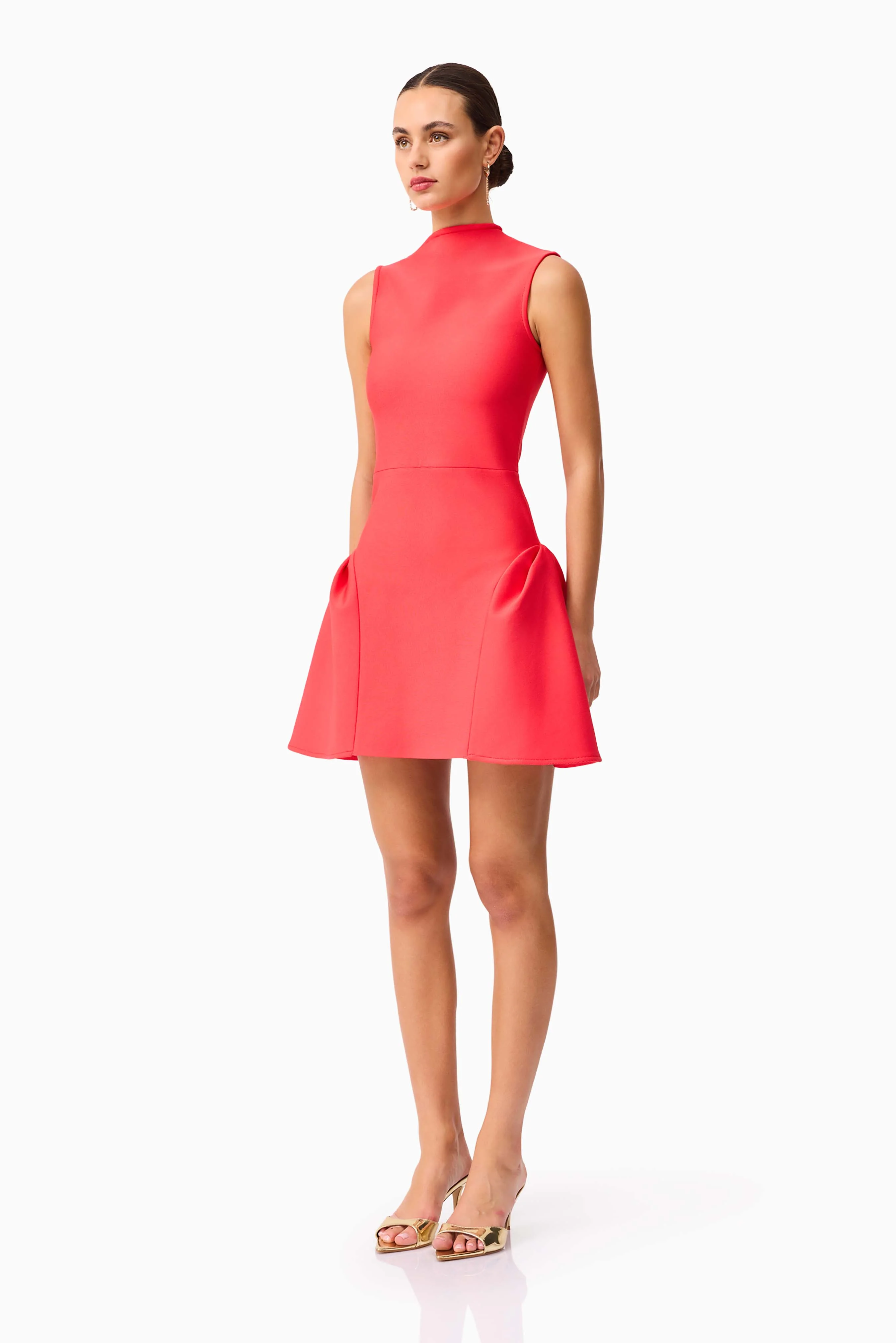 Jesselle Mini Dress in Red
