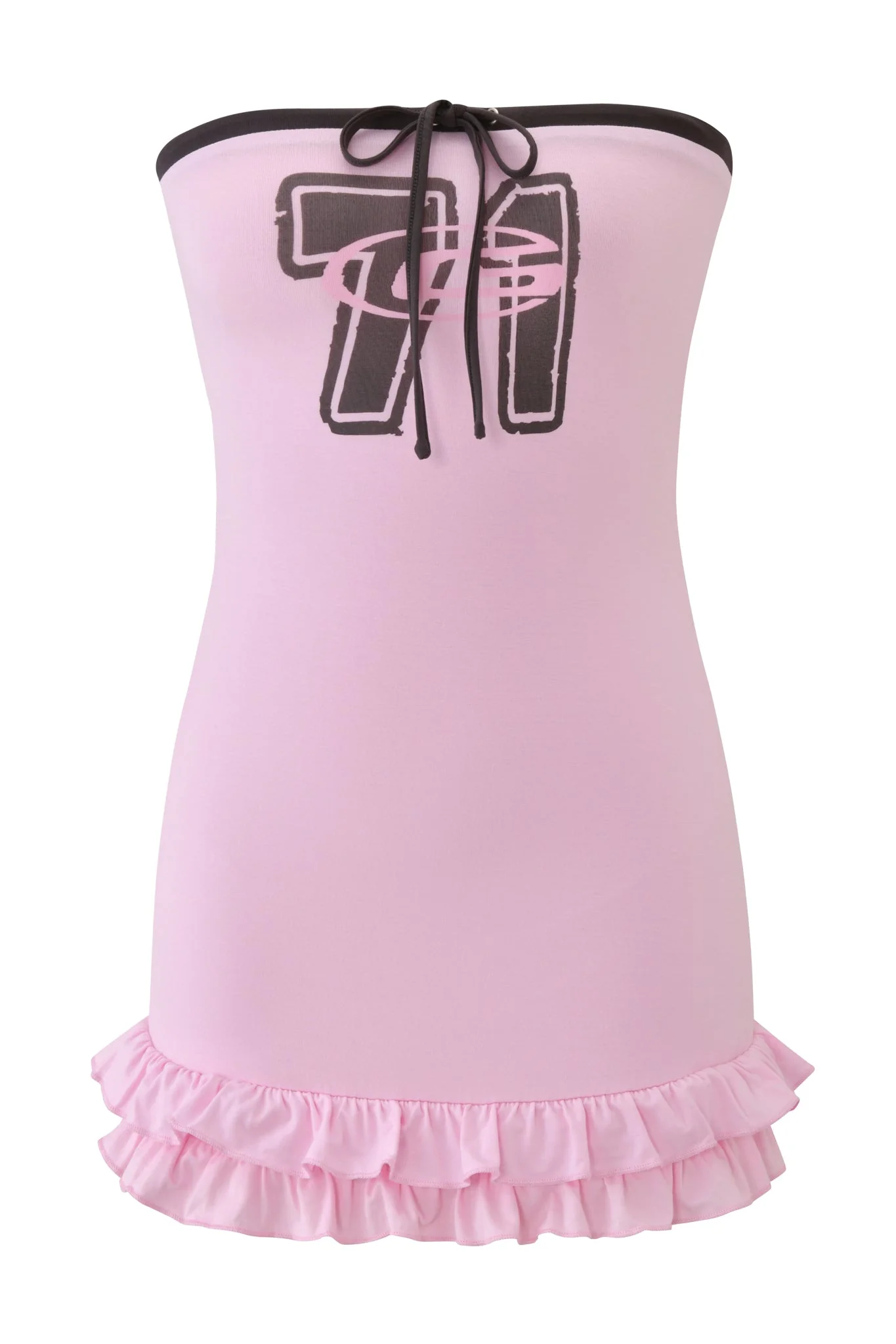 Michelle Mini Dress - Baby Pink