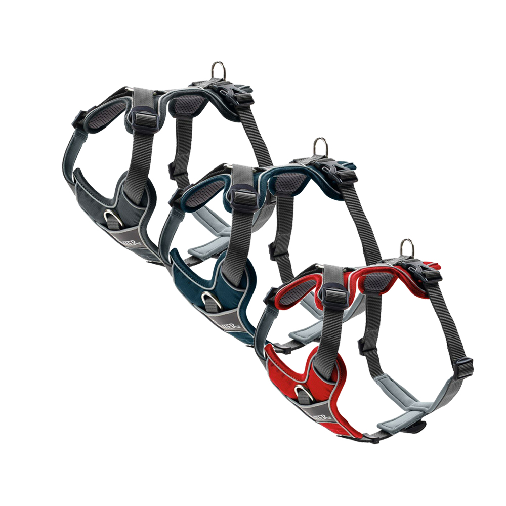 Hunter Harness Divo Dark Blue & Grey - XS