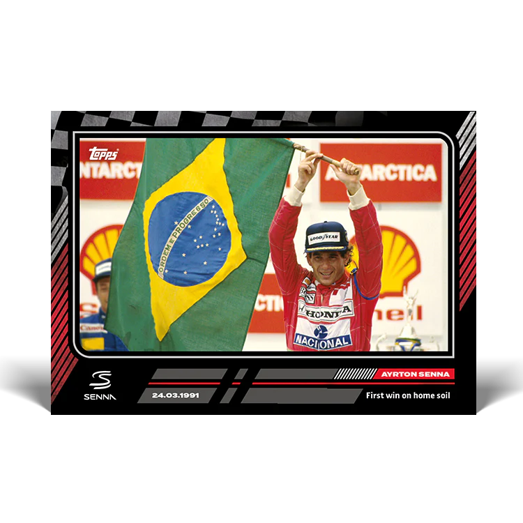 Topps UK - The Story of Senna - Card #32