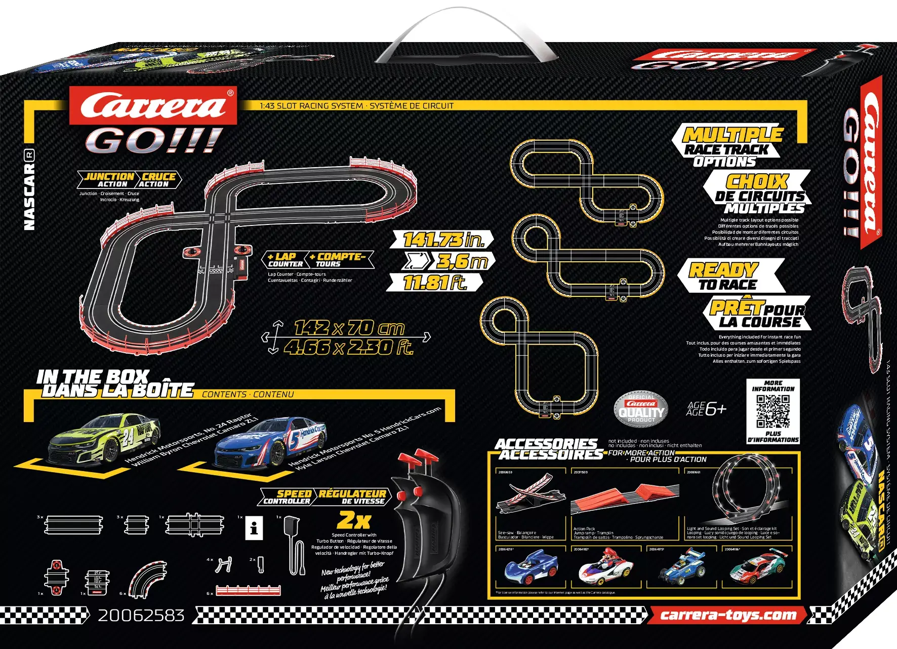 NASCAR Watkins Glen Duel Set, Carrera GO #20062583
