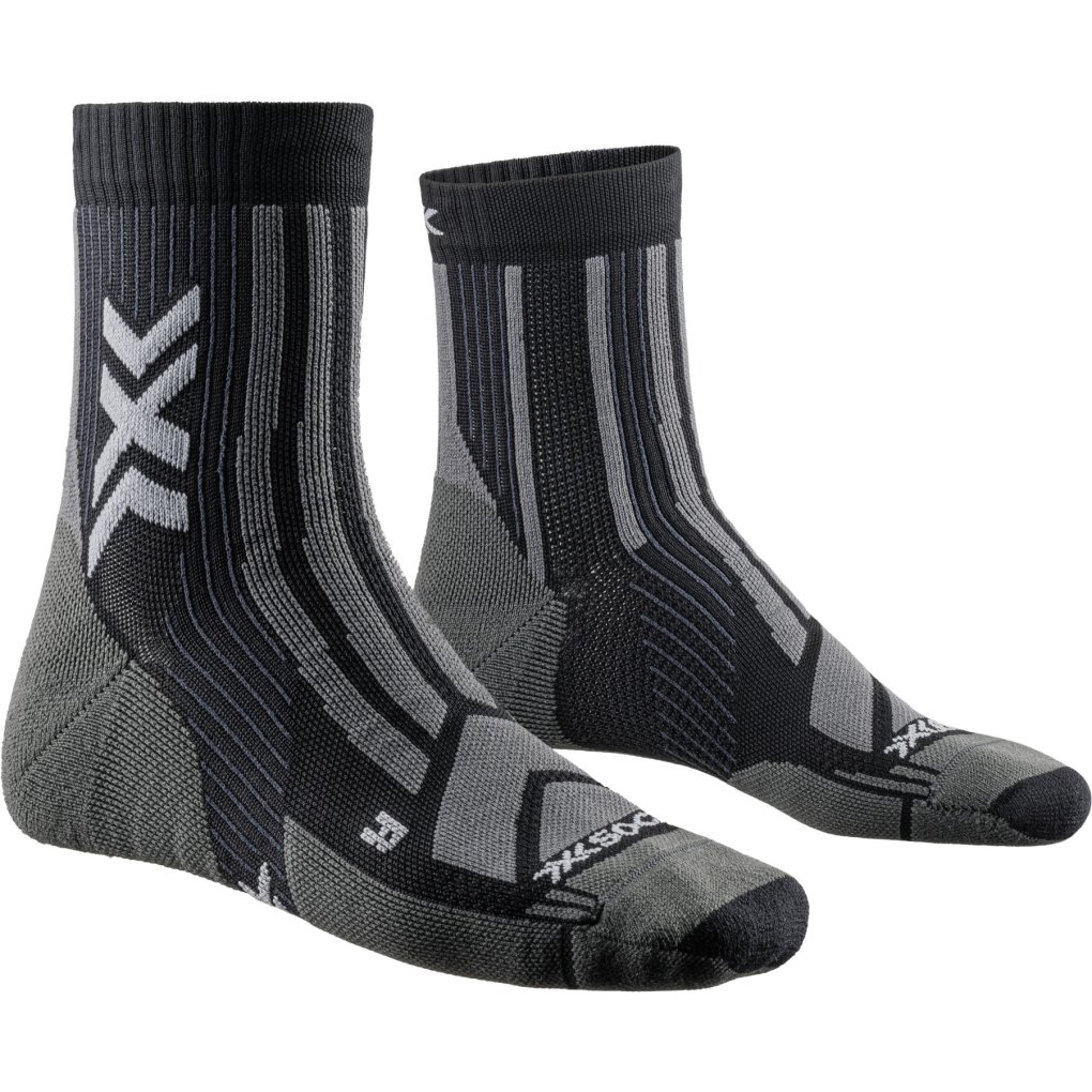 X-Socks Trekking Perform Ankle Socks - black/charcoal