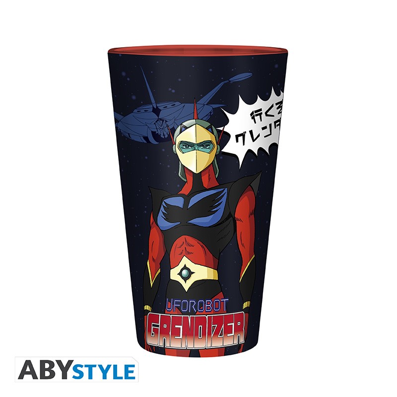 GRENDIZER Large Glass Grendizer & Duke Fleed