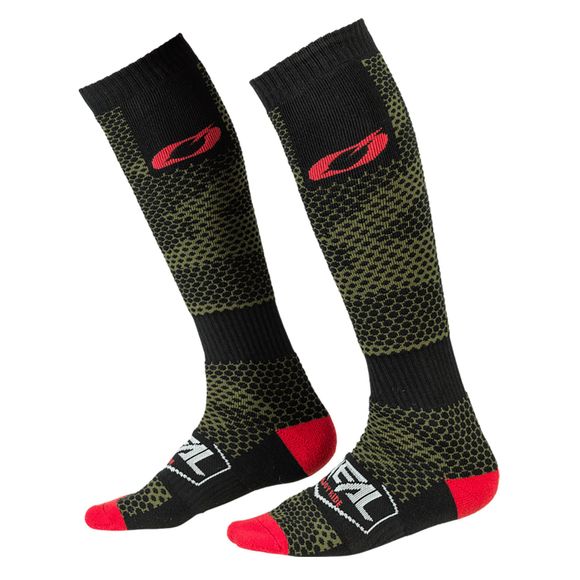 O'Neal mx covert socks - black green - greenRef: OL1661 / 0356-768