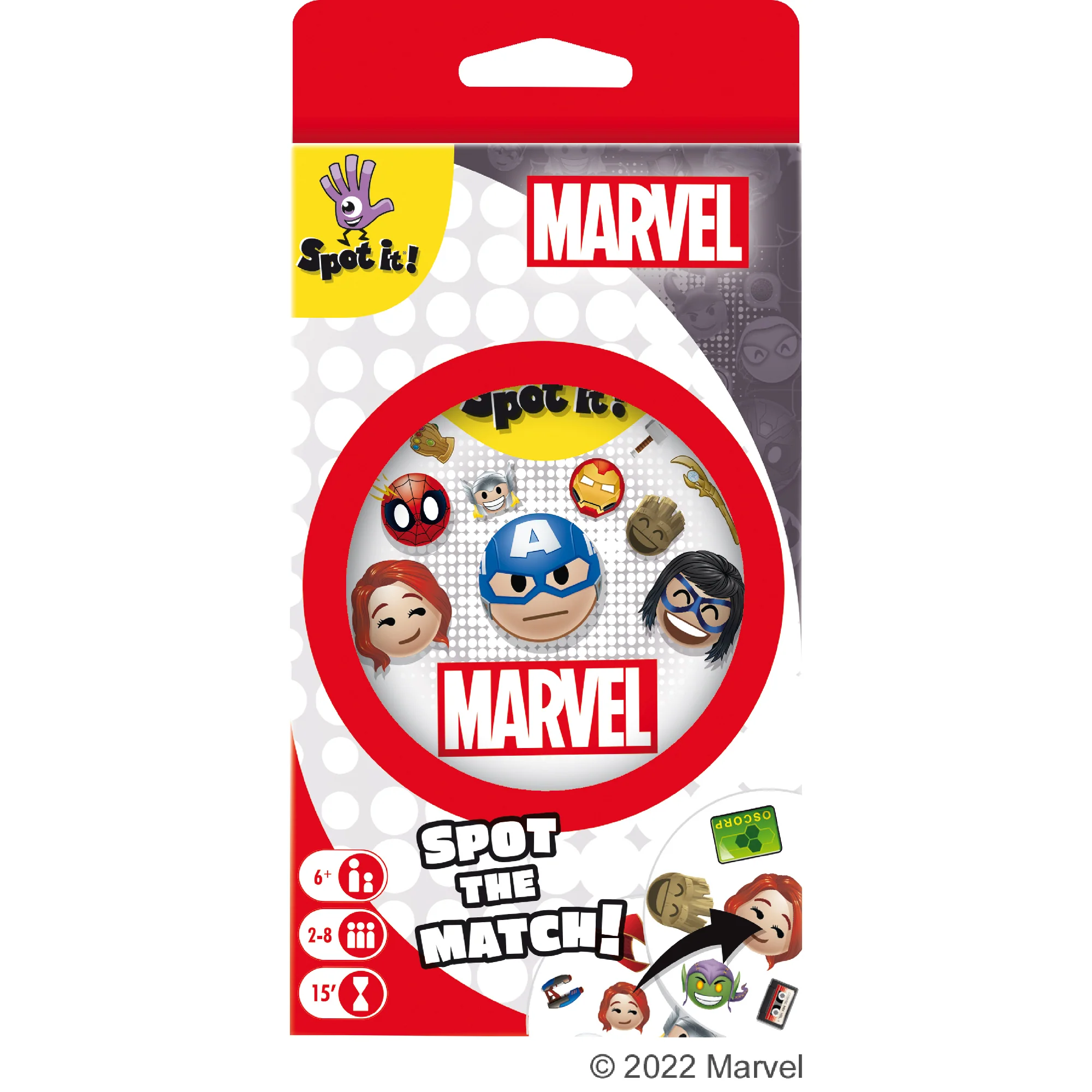 Spot it! Marvel Emoji (Eco Blister)