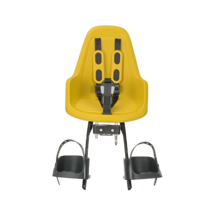 Bobike ONE mini Child Bike Seat - Mighty Mustard