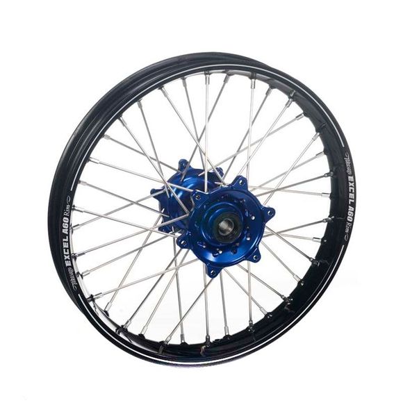 Roue Haan Wheels A60 arrière dimension 19x2.15 Noir/bleuRef : HW77004754 / 1076730001