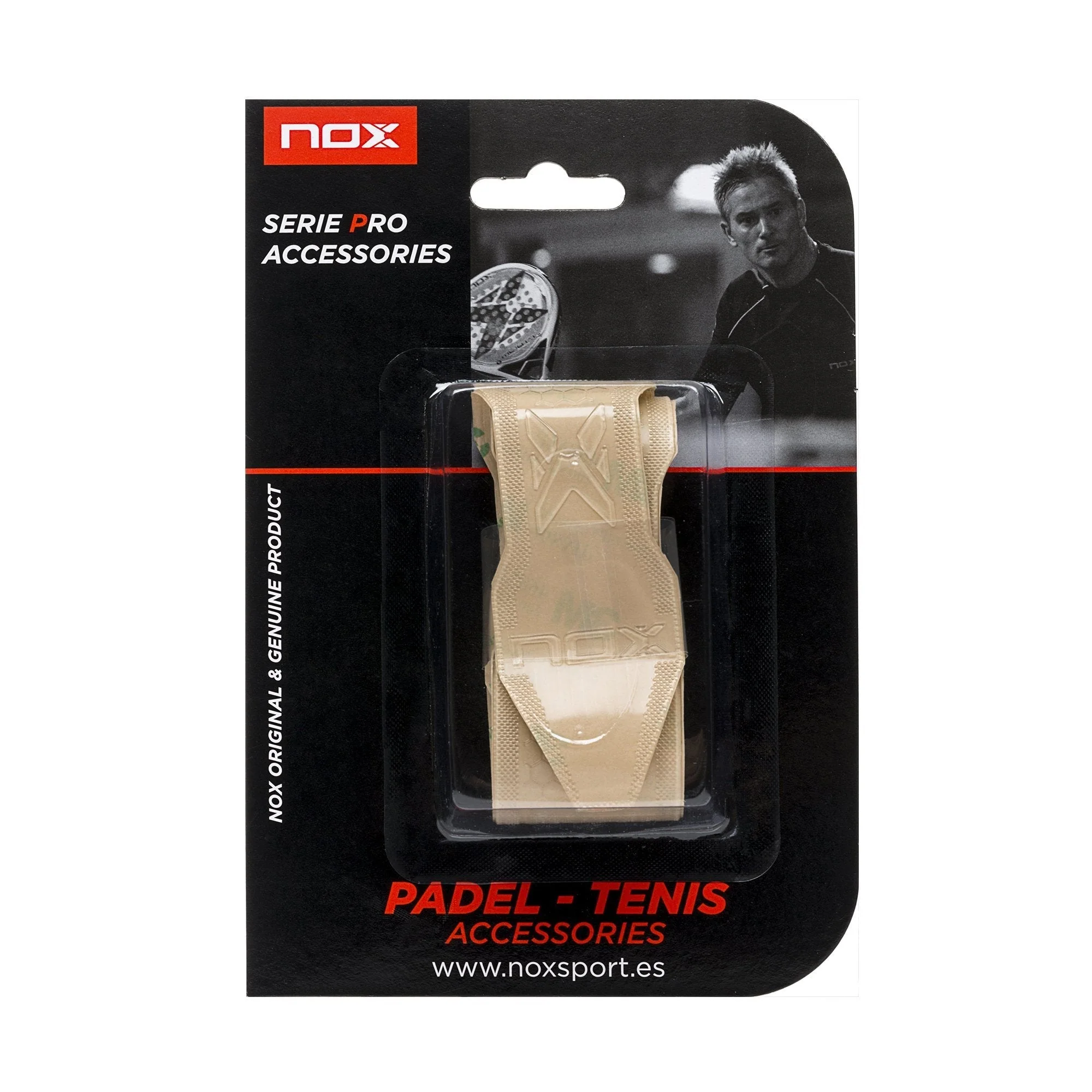 Box of 6 units - Transparent padel racket protector with texture