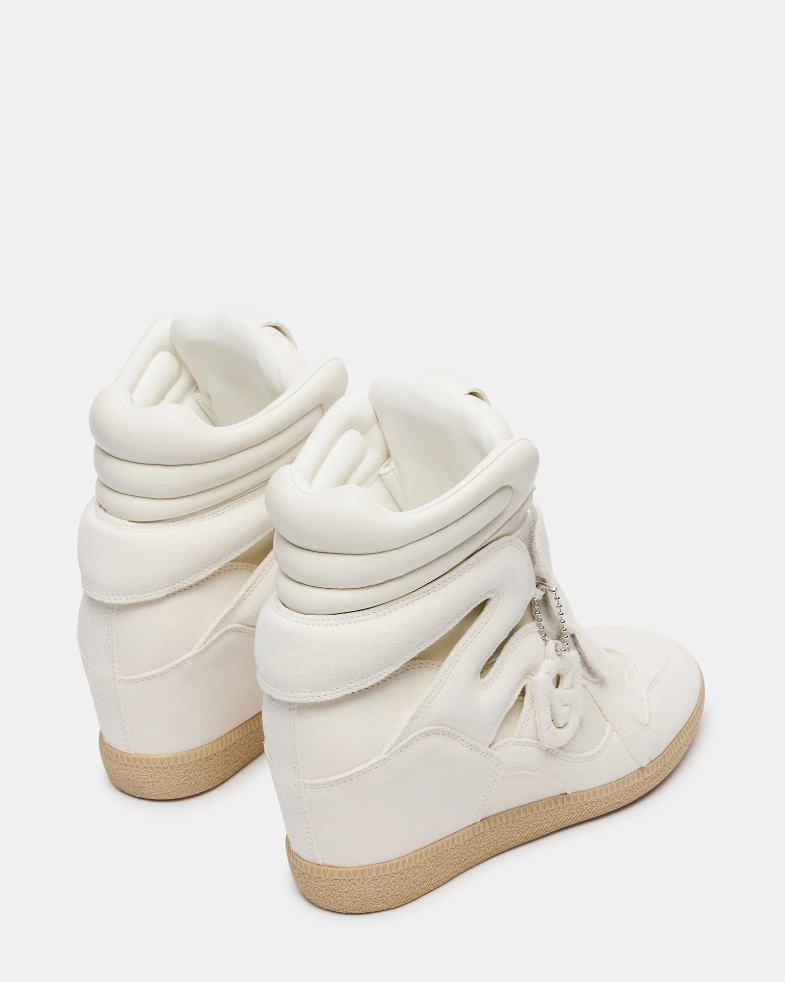 Mavis White Suede