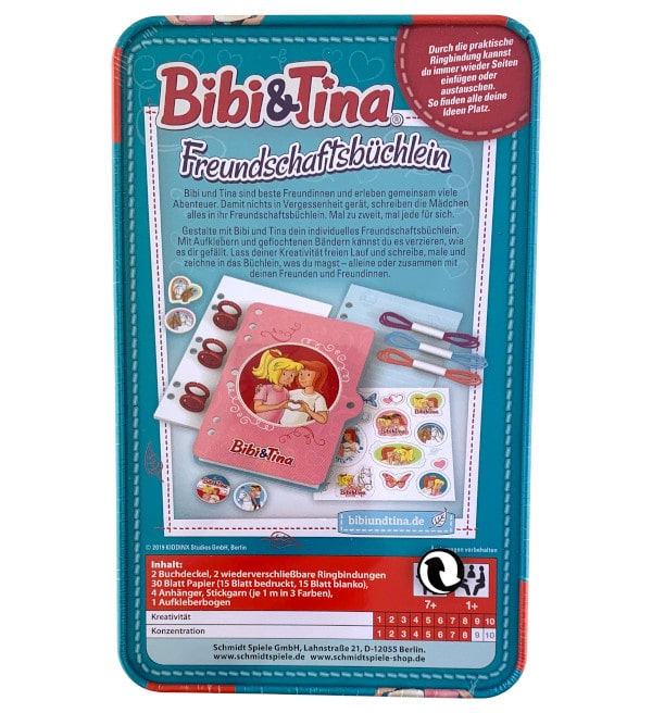 Schmidt Spiele - Bibi & Tina Freundschaftsbüchlein