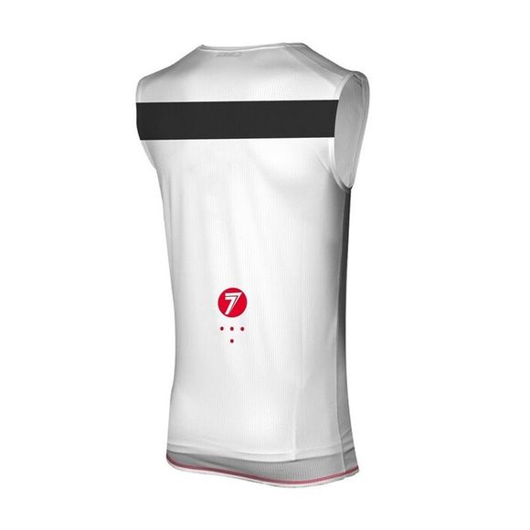Seven ZERO ECHELON 2023 cross jersey - White / RedRef: SEV0038