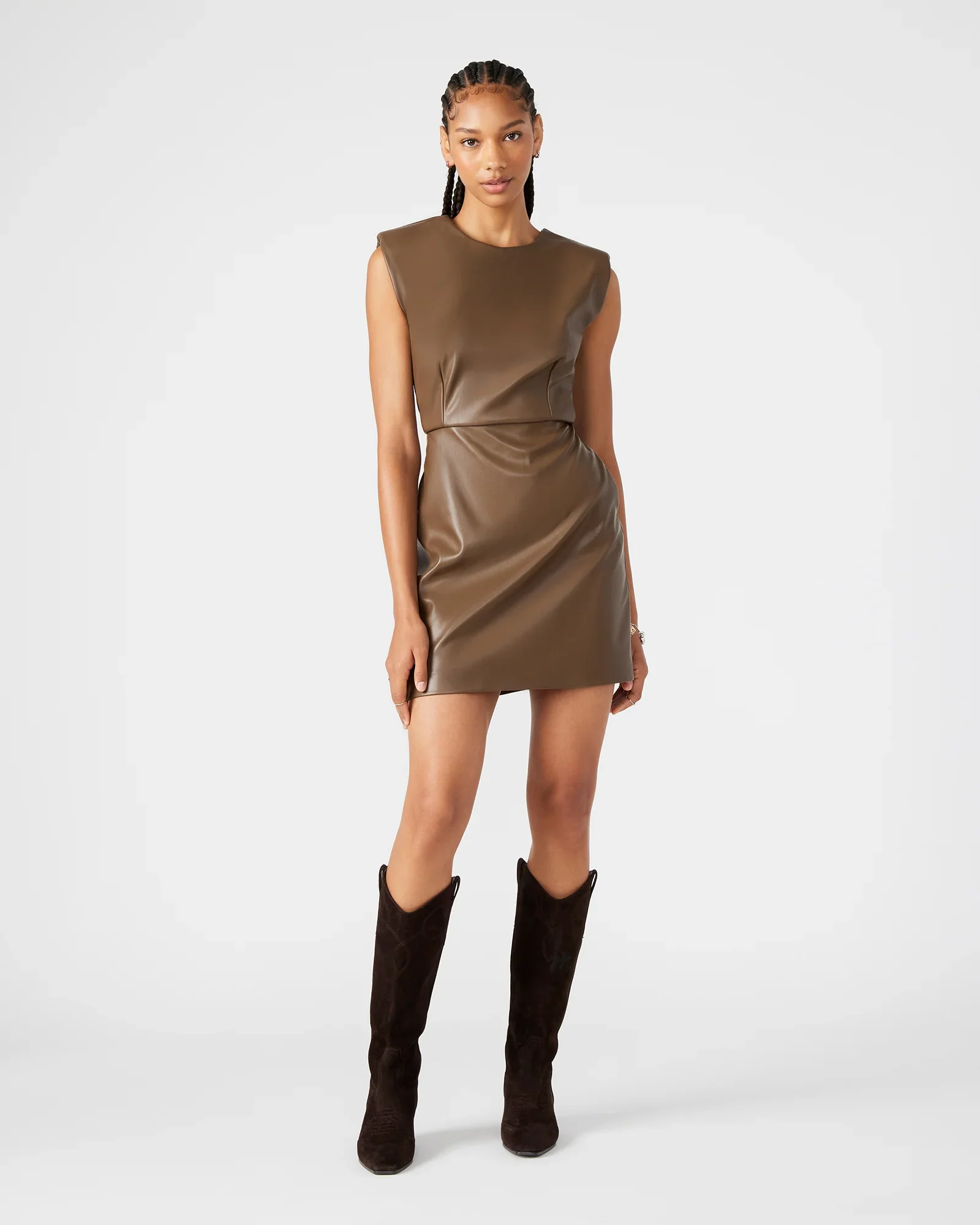 Belen Dress Brown