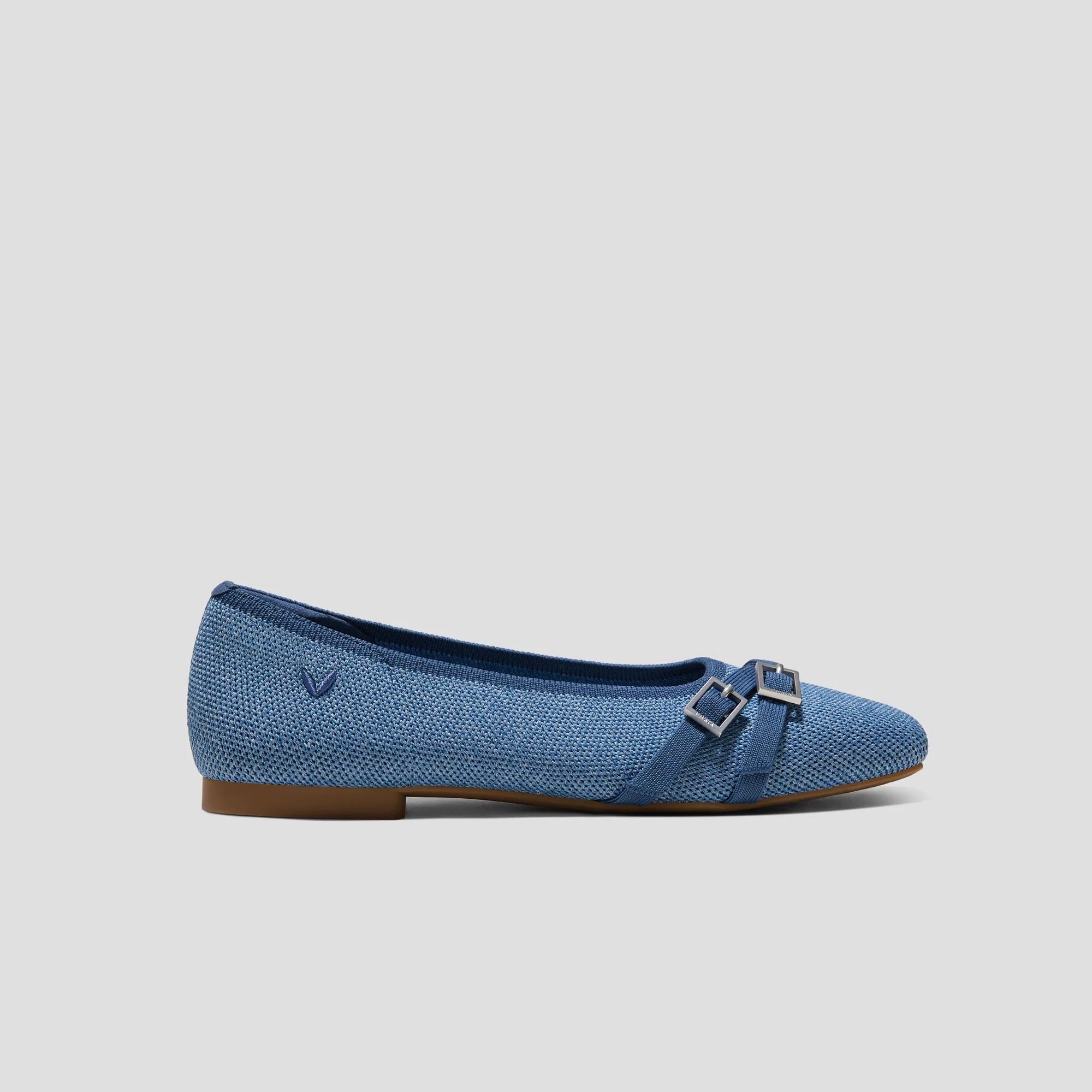 Square-Toe Margot Crisscross Flats (Marah)