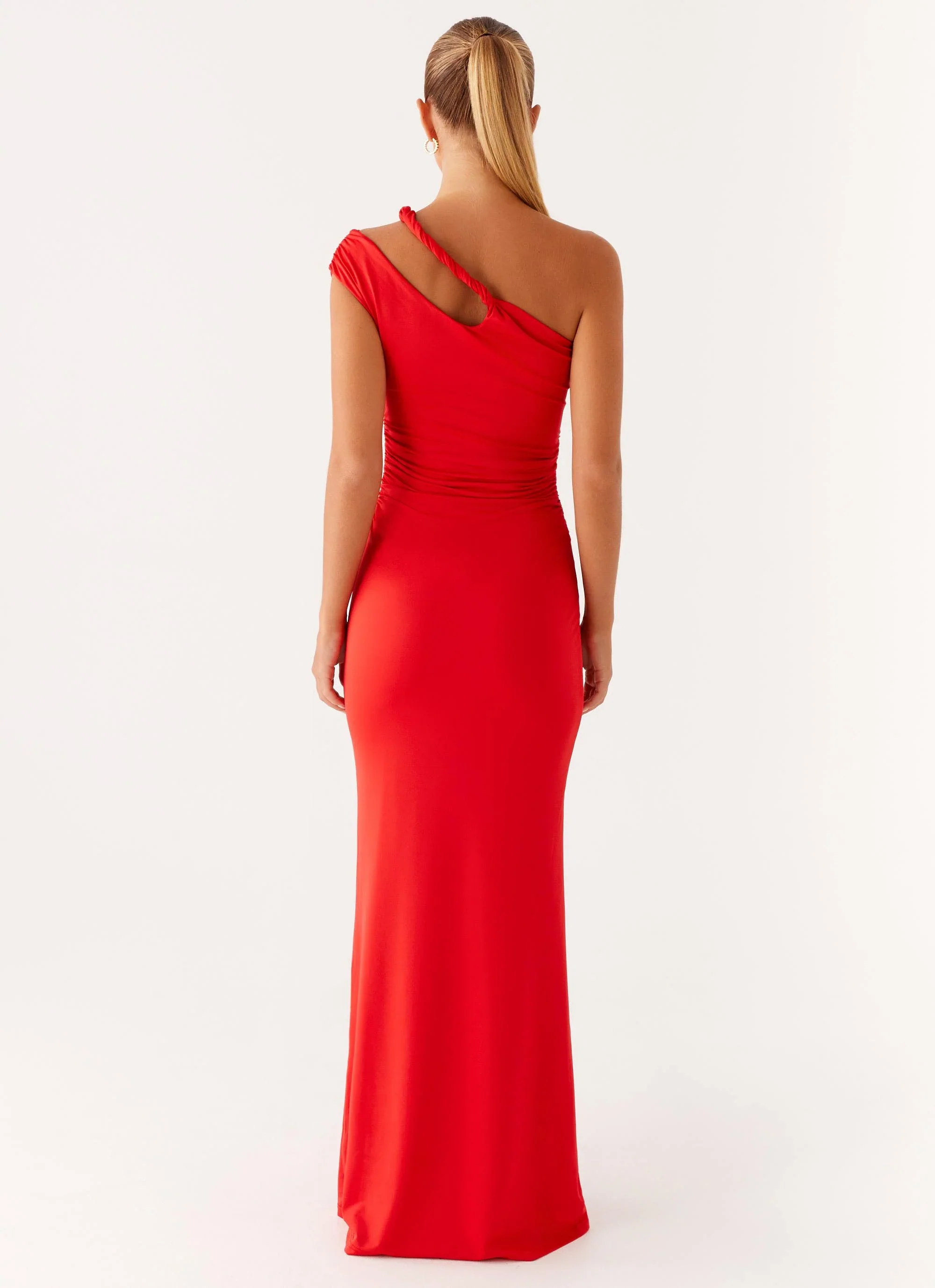Lopez Maxi Dress - Tangerine