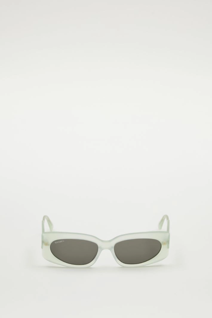 Rectangular acetate sunglasses - MINT