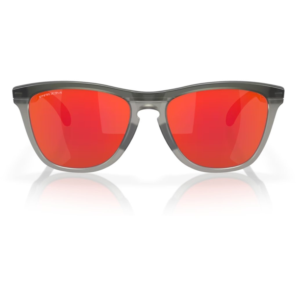 Oakley Frogskins Range Glasses - Matte Grey Smoke/Grey Ink/Prizm Ruby - OO9284-0155
