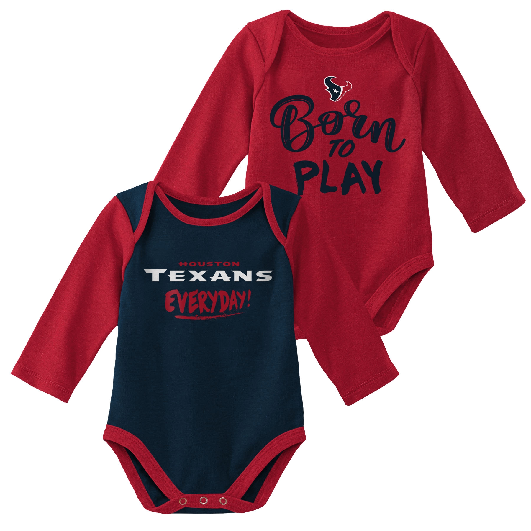Houston Texans Born to Play NFL Baby Bodysuit Set (2-Piece)