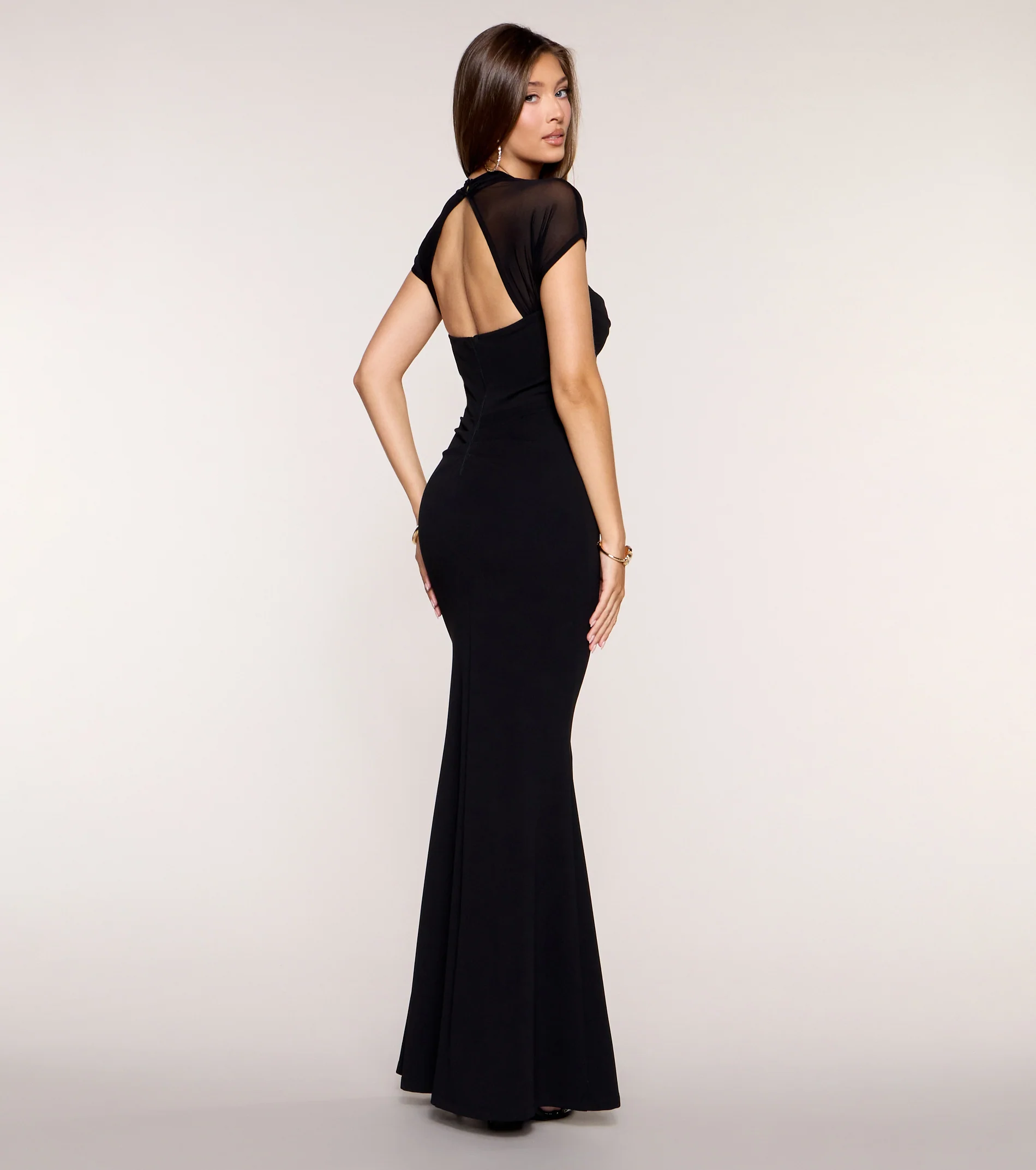 Adalee Sweetheart High Slit Mermaid Dress